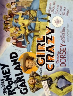 Girl Crazy movie poster (1943) Poster MOV_7b3123a6