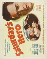 Saturday's Hero movie poster (1951) Mouse Pad MOV_7b661c9a