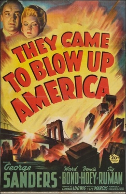 They Came to Blow Up America movie poster (1943) poster