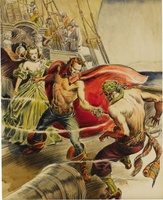 Captain Blood movie poster (1935) Longsleeve T-shirt #1123070