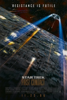 Star Trek: First Contact movie poster (1996) hoodie