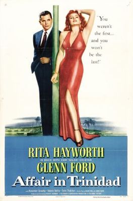 Affair in Trinidad movie poster (1952) calendar