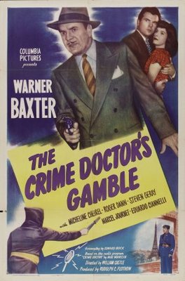 Crime Doctor's Gamble movie poster (1947) calendar