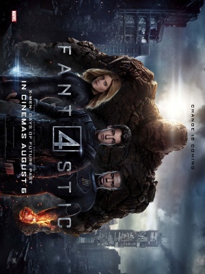 Fantastic Four movie poster (2015) tote bag