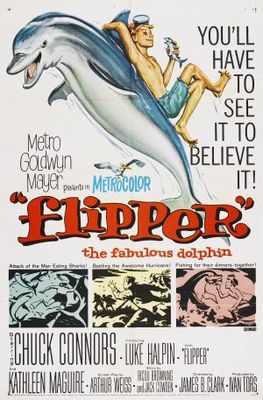 Flipper movie poster (1963) Sweatshirt