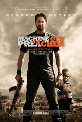 Machine Gun Preacher movie poster (2011) mouse pad