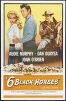 Six Black Horses movie poster (1962) t-shirt #MOV_7c425ee5