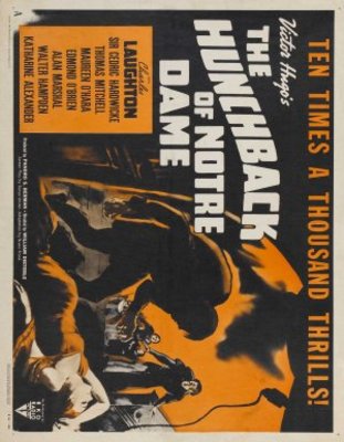 The Hunchback of Notre Dame movie poster (1939) calendar