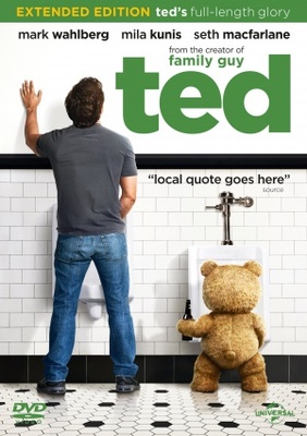 Ted movie poster (2012) Tank Top