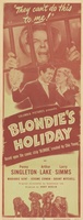 Blondie's Holiday movie poster (1947) Sweatshirt #739348