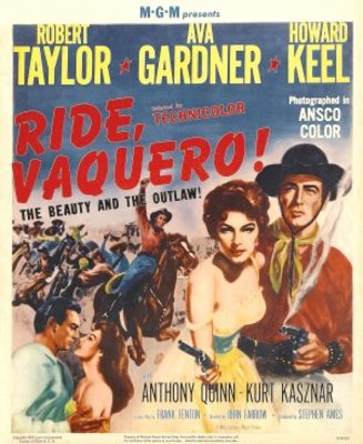 Ride, Vaquero! movie poster (1953) tote bag