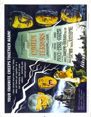 The Comedy of Terrors movie poster (1964) Poster MOV_7ce4e426