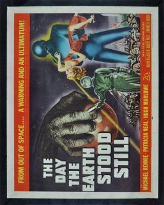 The Day the Earth Stood Still movie poster (1951) mouse pad