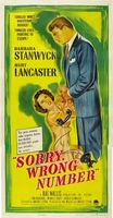 Sorry, Wrong Number movie poster (1948) hoodie #631134