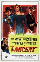 Larceny movie poster (1948) Sweatshirt #1077175