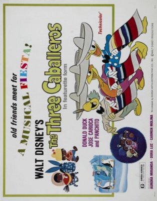 The Three Caballeros movie poster (1944) calendar