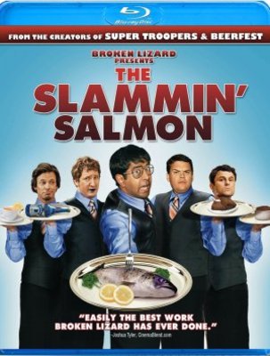 The Slammin' Salmon movie poster (2009) tote bag