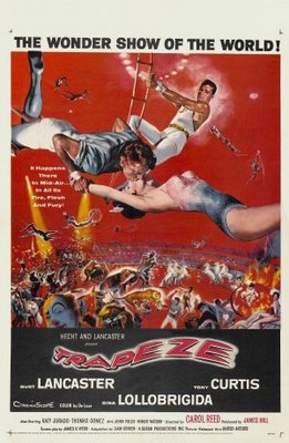 Trapeze movie poster (1956) calendar