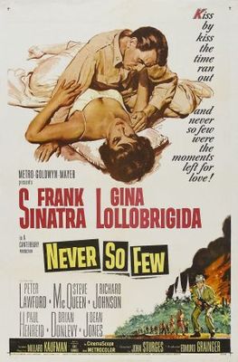 Never So Few movie poster (1959) poster