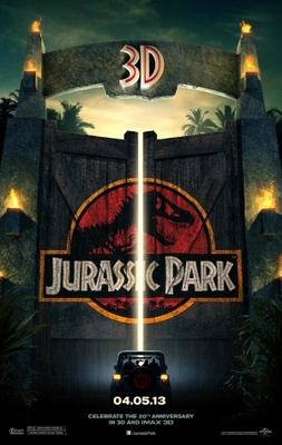 Jurassic Park movie poster (1993) calendar