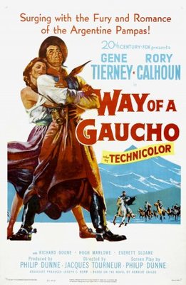 Way of a Gaucho movie poster (1952) poster