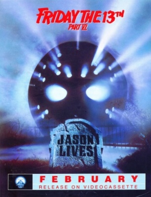 Jason Lives: Friday the 13th Part VI movie poster (1986) calendar