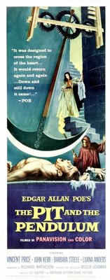 Pit and the Pendulum movie poster (1961) Poster MOV_7ddec463