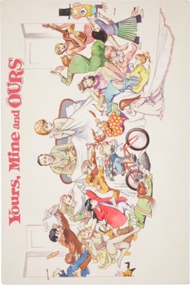 Yours, Mine and Ours movie poster (1968) calendar