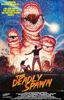 Return of the Aliens: The Deadly Spawn movie poster (1983) hoodie