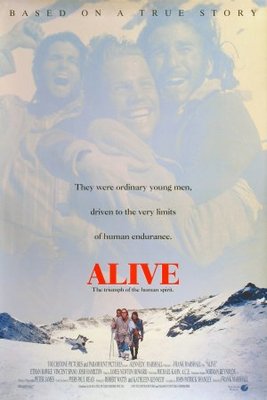 Alive movie poster (1993) tote bag