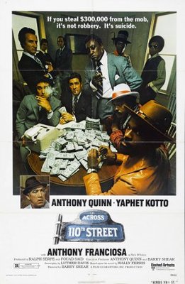 Across 110th Street movie poster (1972) Sweatshirt