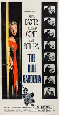 The Blue Gardenia movie poster (1953) mouse pad