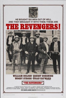 The Revengers movie poster (1972) calendar