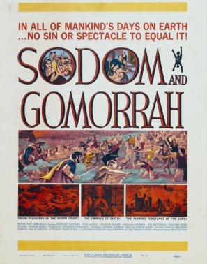 Sodom and Gomorrah movie poster (1962) calendar