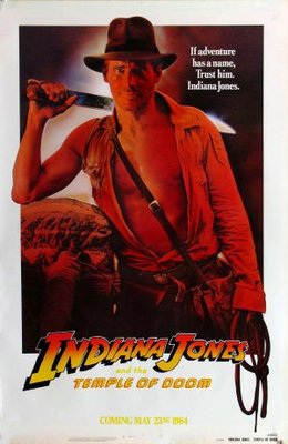 Indiana Jones and the Temple of Doom movie poster (1984) poster