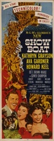 Show Boat movie poster (1951) Longsleeve T-shirt #734850