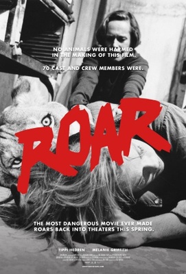 Roar movie poster (1981) tote bag