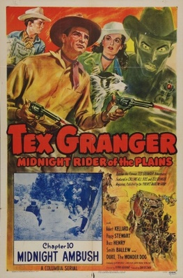 Tex Granger, Midnight Rider of the Plains movie poster (1948) mouse pad