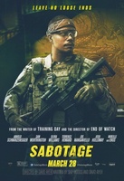 Sabotage movie poster (2014) t-shirt #MOV_7ed5f7a3
