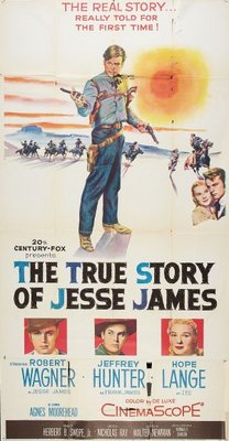The True Story of Jesse James movie poster (1957) Sweatshirt