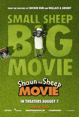 Shaun the Sheep movie poster (2015) tote bag
