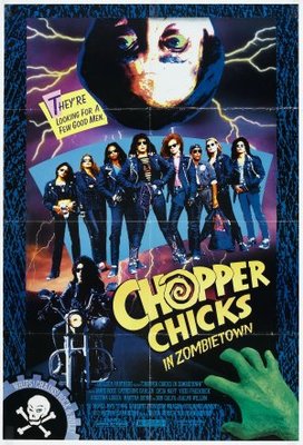 Chopper Chicks in Zombietown movie poster (1989) Longsleeve T-shirt