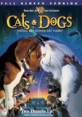 Cats & Dogs movie poster (2001) Sweatshirt