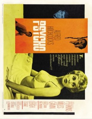 Psycho movie poster (1960) Mouse Pad MOV_7fa26cb2