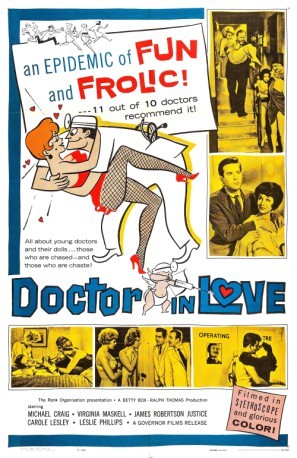 Doctor in Love movie poster (1960) hoodie