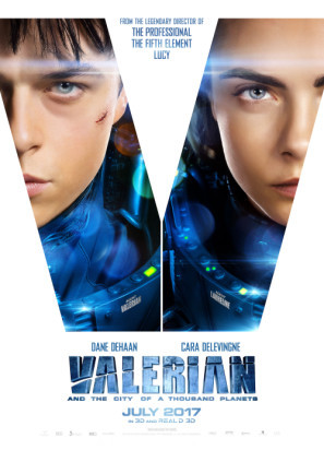 Valerian and the City of a Thousand Planets movie poster (2017) poster
