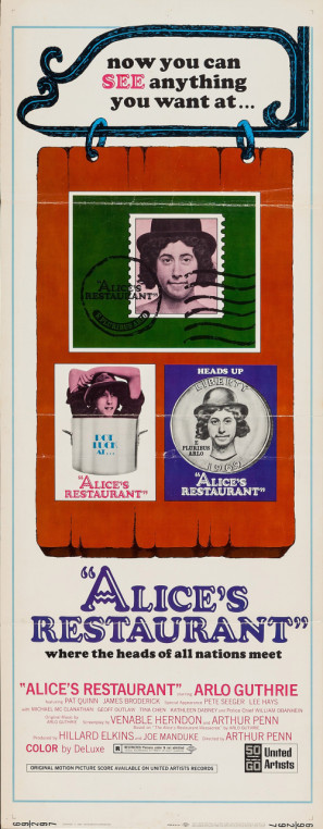 Alices Restaurant movie poster (1969) Sweatshirt