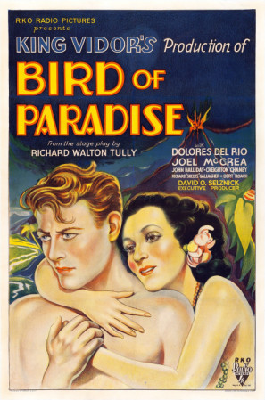 Bird of Paradise movie poster (1932) mouse pad