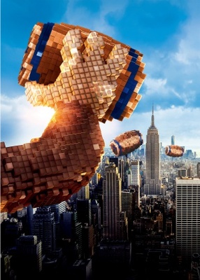 Pixels movie poster (2015) Mouse Pad MOV_80201c17