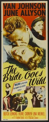 The Bride Goes Wild movie poster (1948) mouse pad
